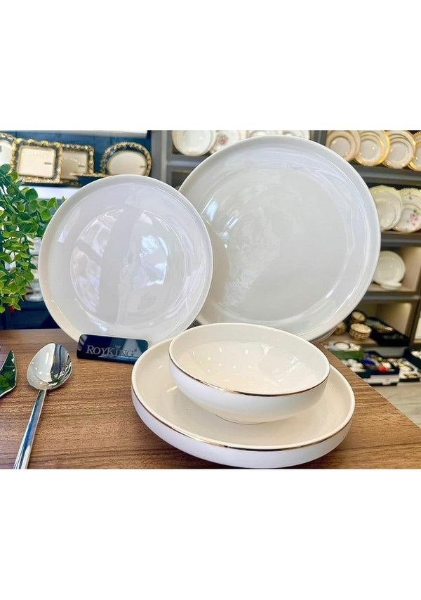 Dina Gold 24 Parça Yemek Takımı