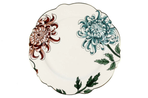 Fleur Beyaz 6'lı Servis Tabağı 27cm