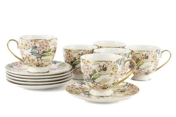 Floral Land 6'lı Çay Fincanı Seti 200cc