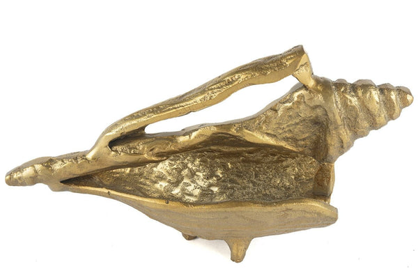 Mıkasa Moor Gold Deniz Kabuğu Obje 26x9x14cm