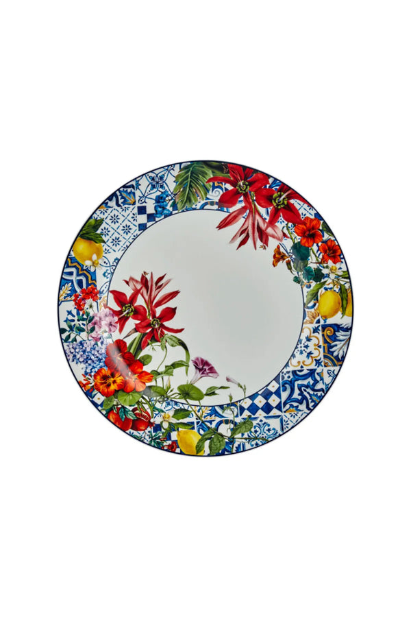 Joy Carmen Italy Garden 6'lı Servis Tabağı 27CM