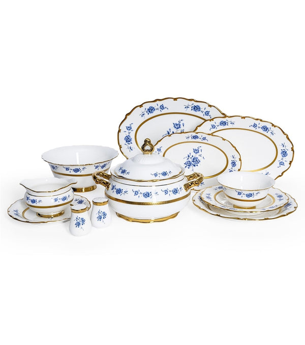 Maxx Doria Majestic Azure 12 Kişilik 77 Parça Yemek Takımı