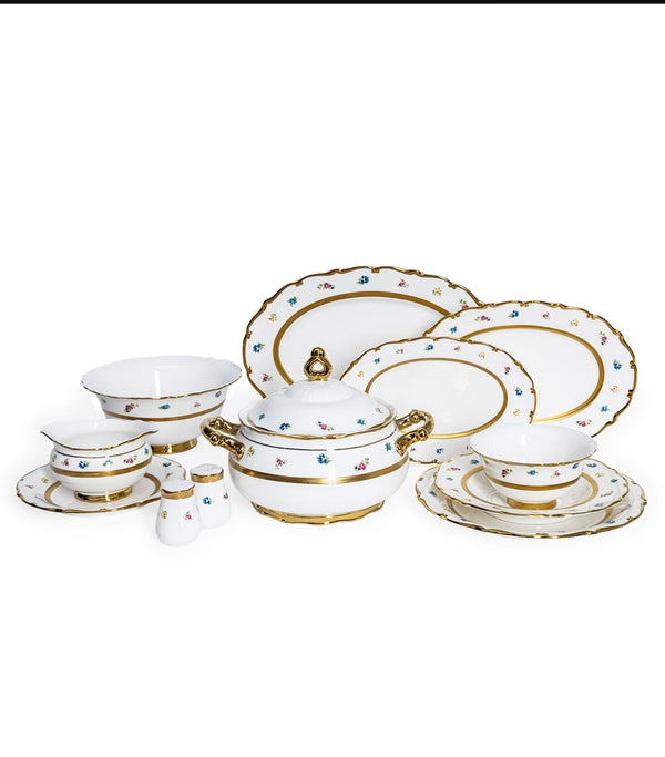 Maxx Doria Majestic Bliss 12 Kişilik 77 Parça Yemek Takımı