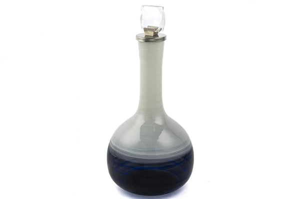 Mıkasa Moor Mavi Beyaz Cam Küp 53cm