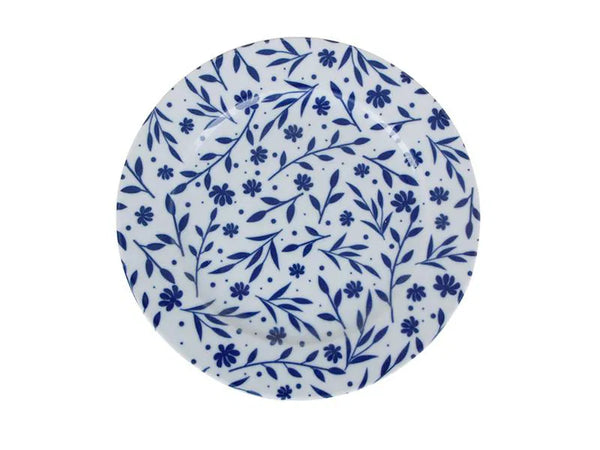 Porland Blue Desen2 Düz Tabak 24cm