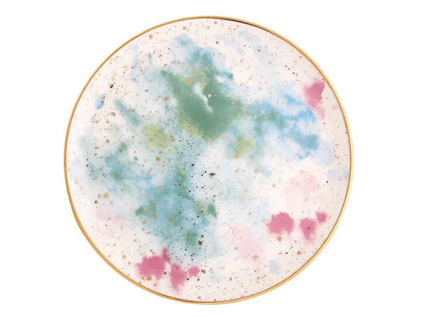 Porland Cosmos Desen6 Düz Tabak 24cm 6 Adet