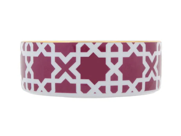 Porland Morocco Desen5 Fuşya Kase 18cm