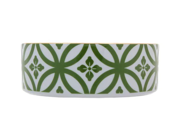 Porland Morocco Desen1 Yeşil Kase 18cm