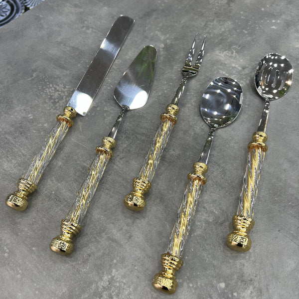 Royking Cam Servis Seti 5 Parça Gold