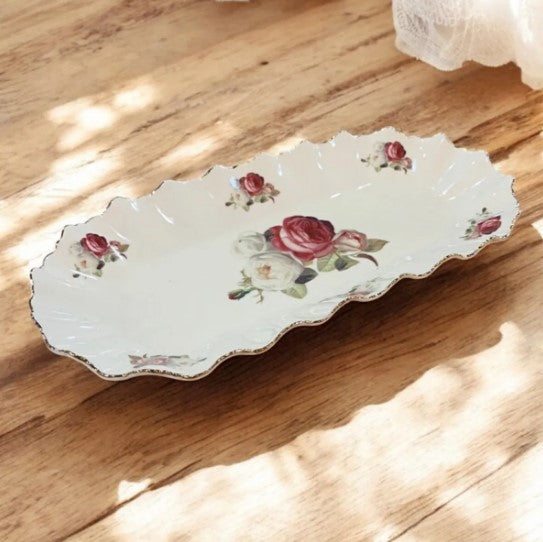 Royking GNJ009 Rose Oval Sunum Tabak – 36 cm