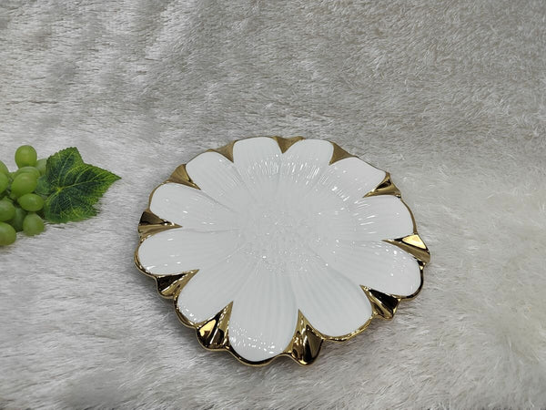 Royking Flora Yuvarlak Sunum Tabak 25Cm