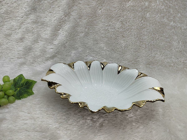 Royking Flora Oval Derin Sunum Tabak 30Cm