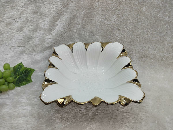 Royking Flora Kare Derin Sunum Tabak 21Cm