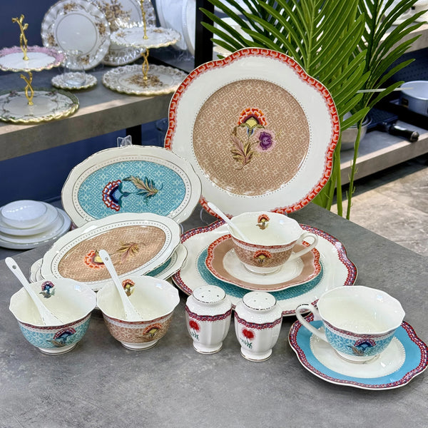 Royking Porselen SMC037 42 Parça Kahvaltı Takımı